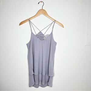 Tiered Lace Detail Tank Top